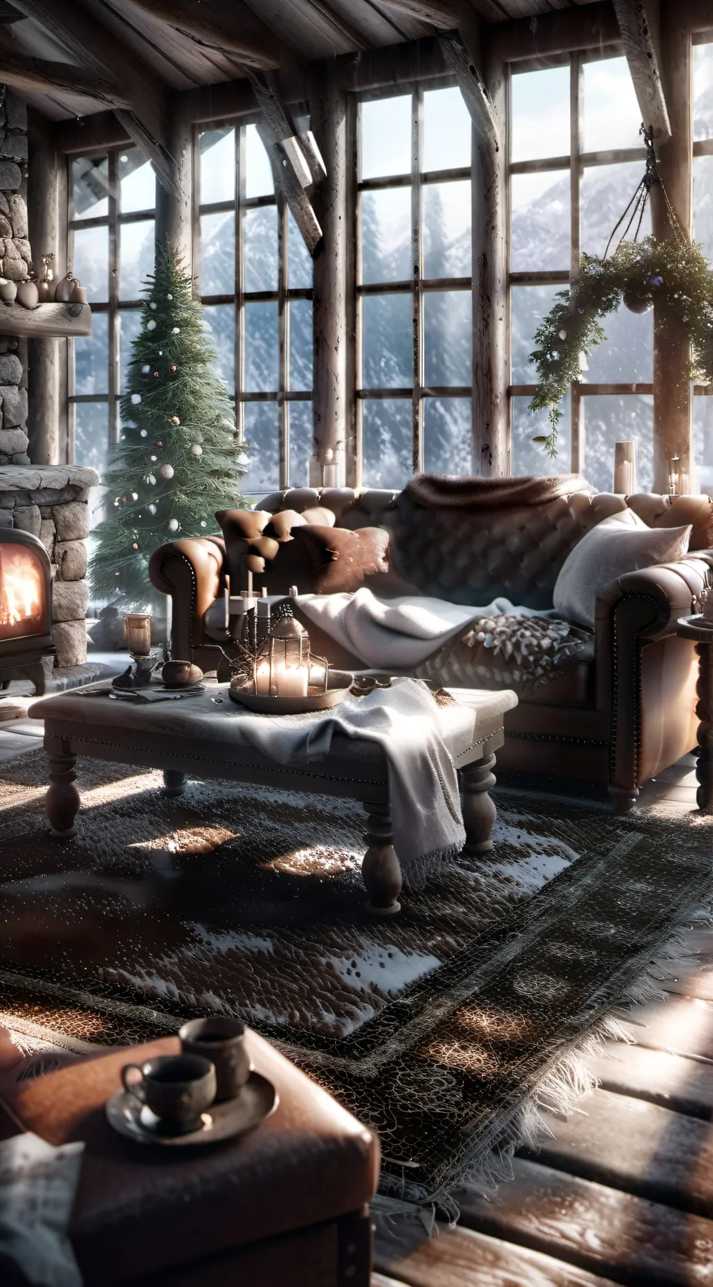 ai character: HH lives with u.  background