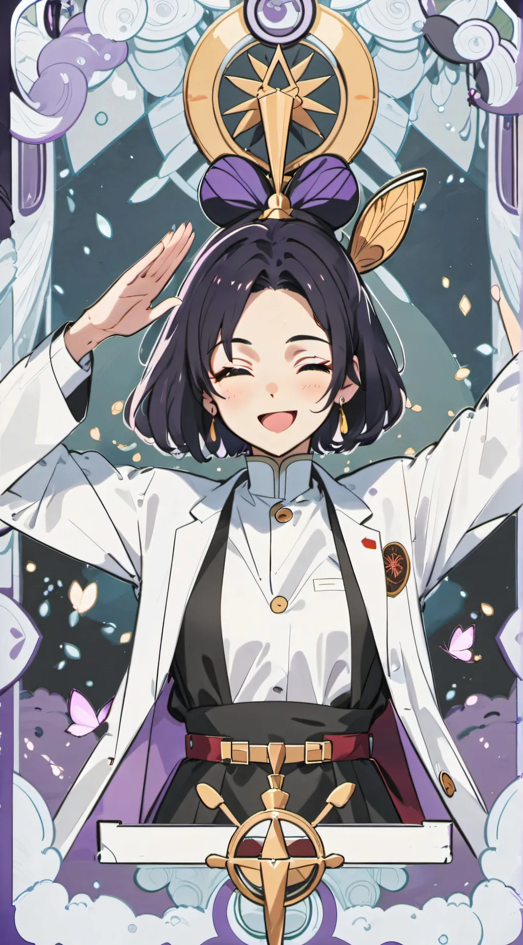 ai character: DS party background