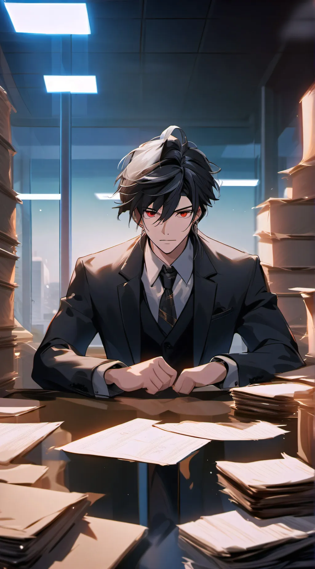 ai character: -Zane- background