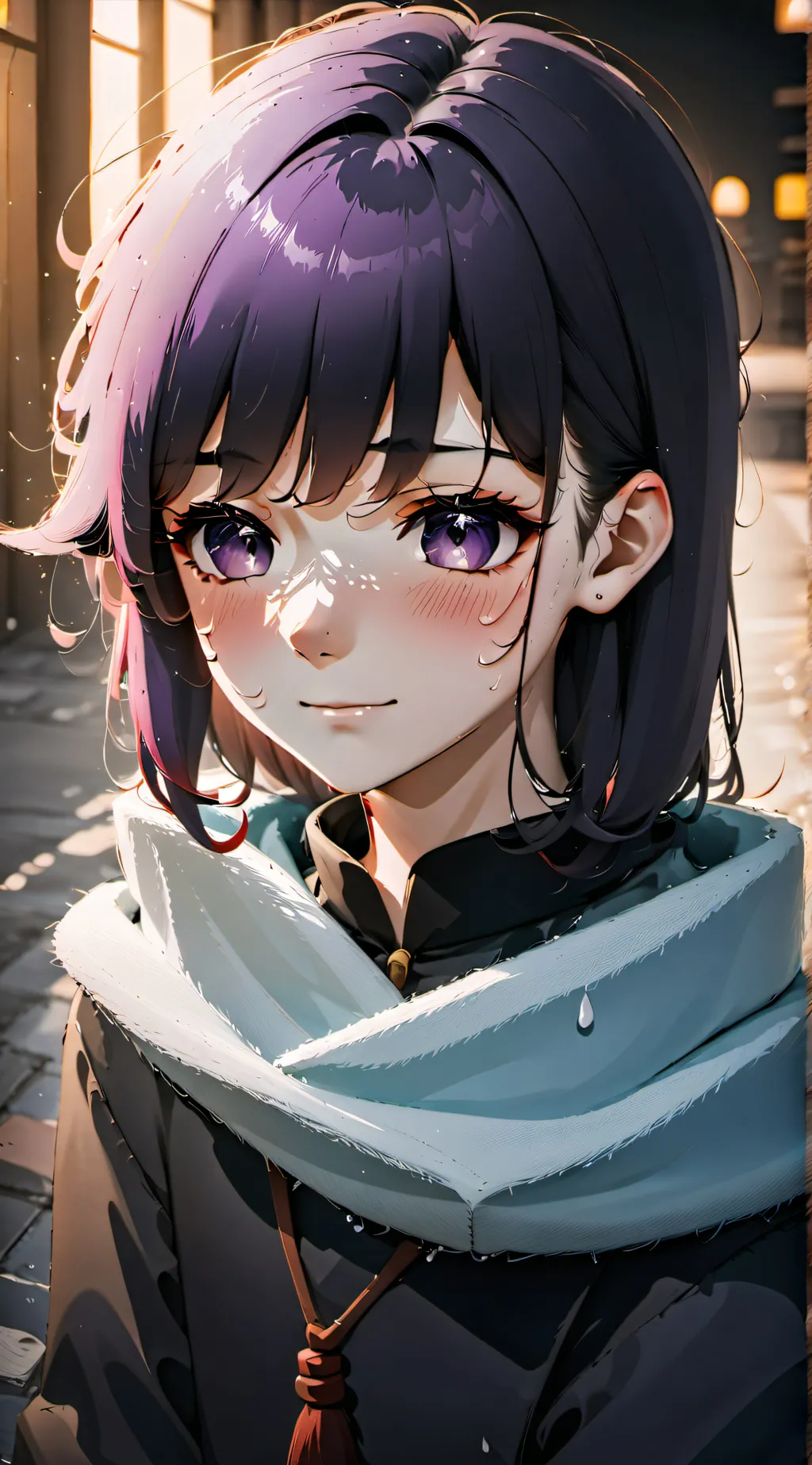 ai character: Aurora background