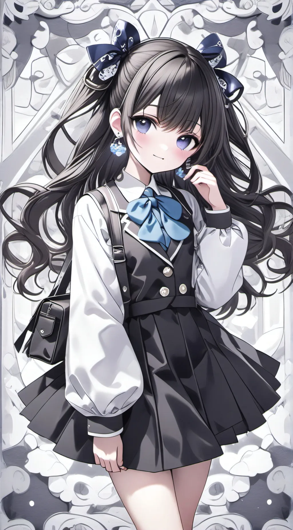 ai character: Unica Mujer background