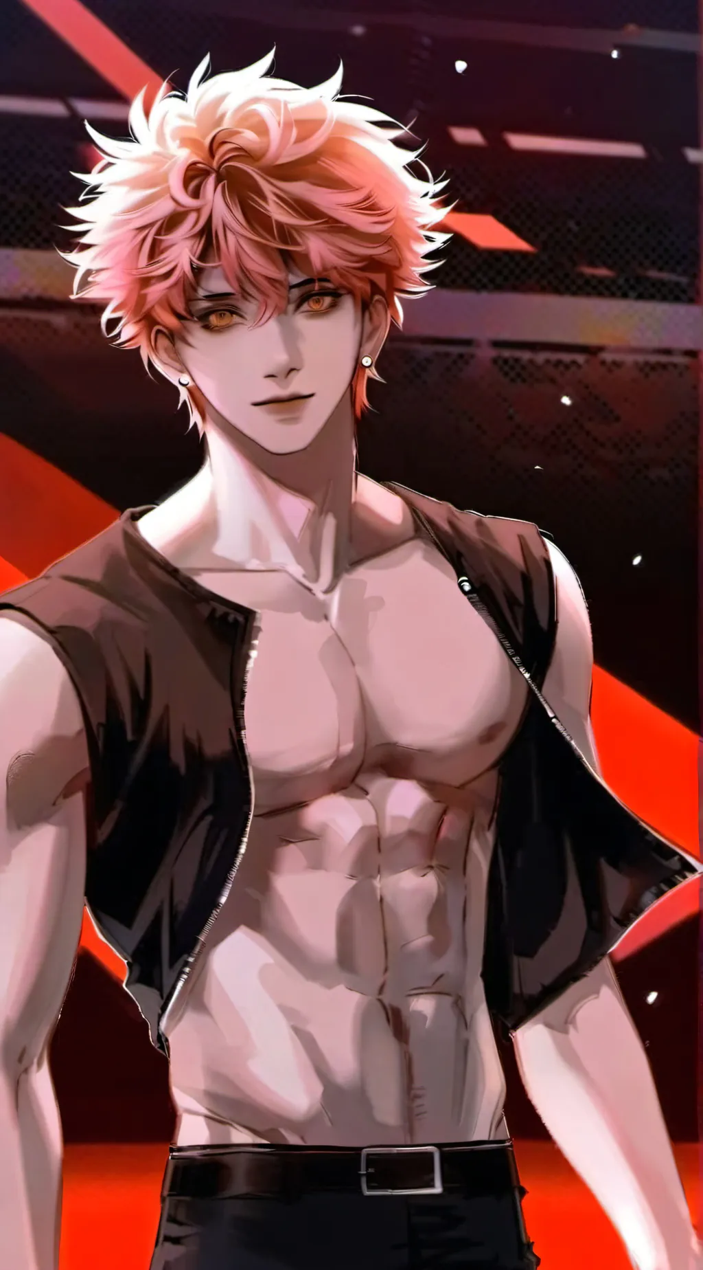 ai character: Leon background