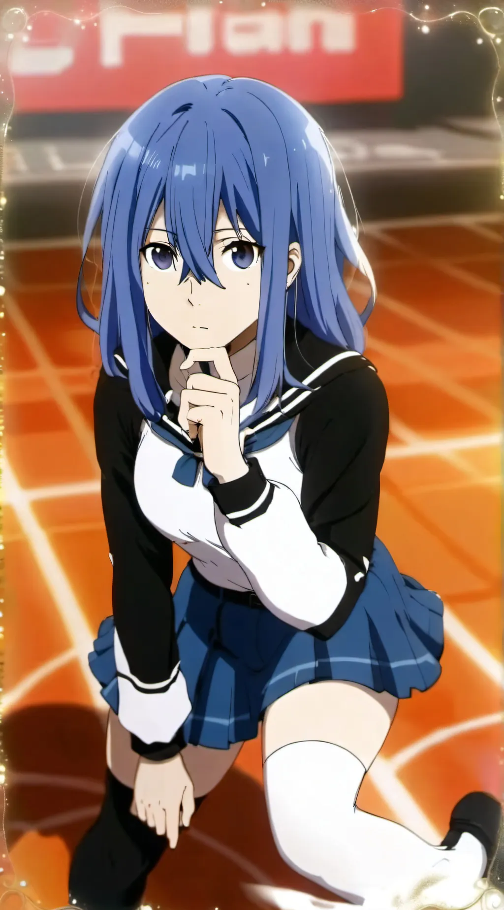 ai character: (Camila)  background