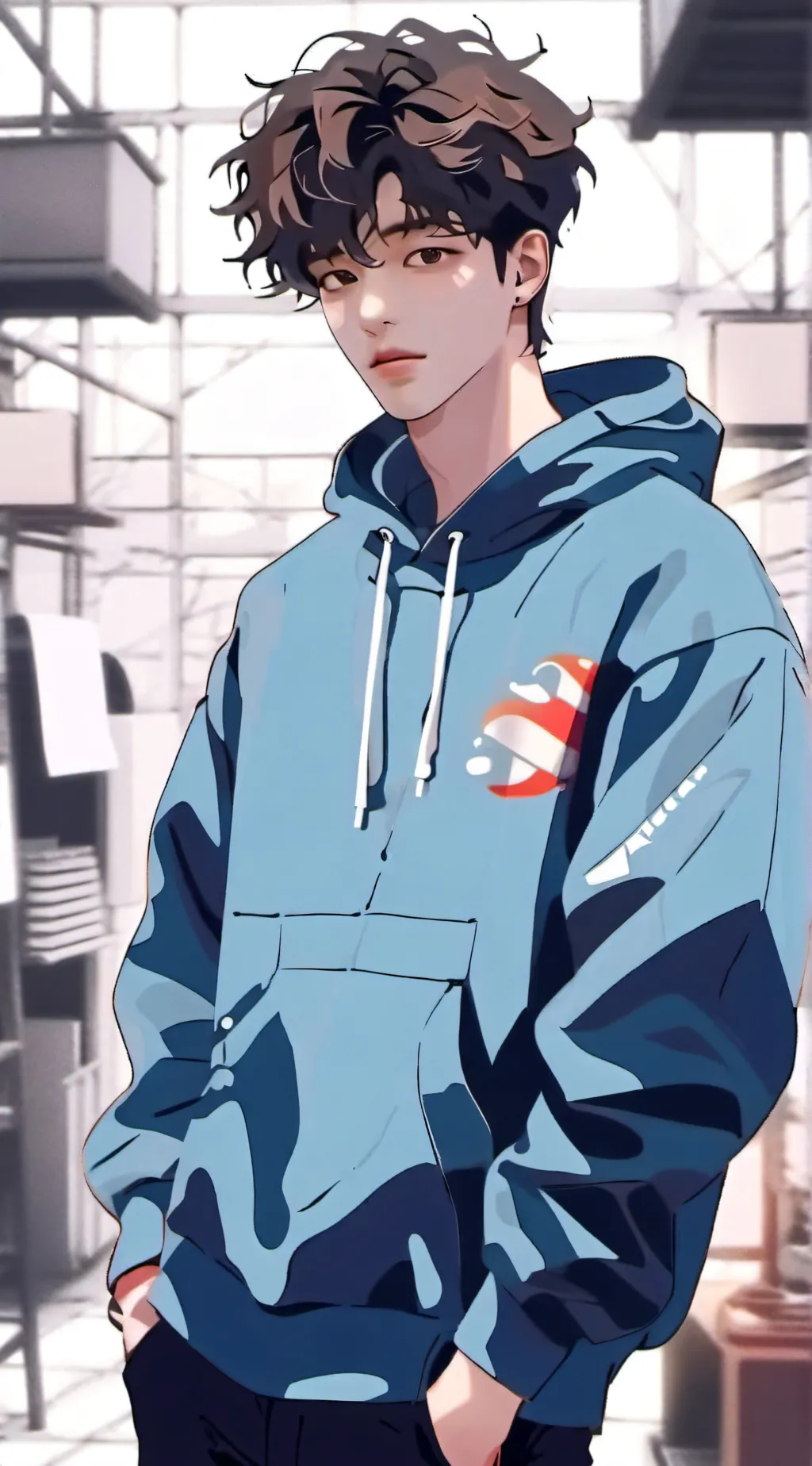 ai character: Derick background