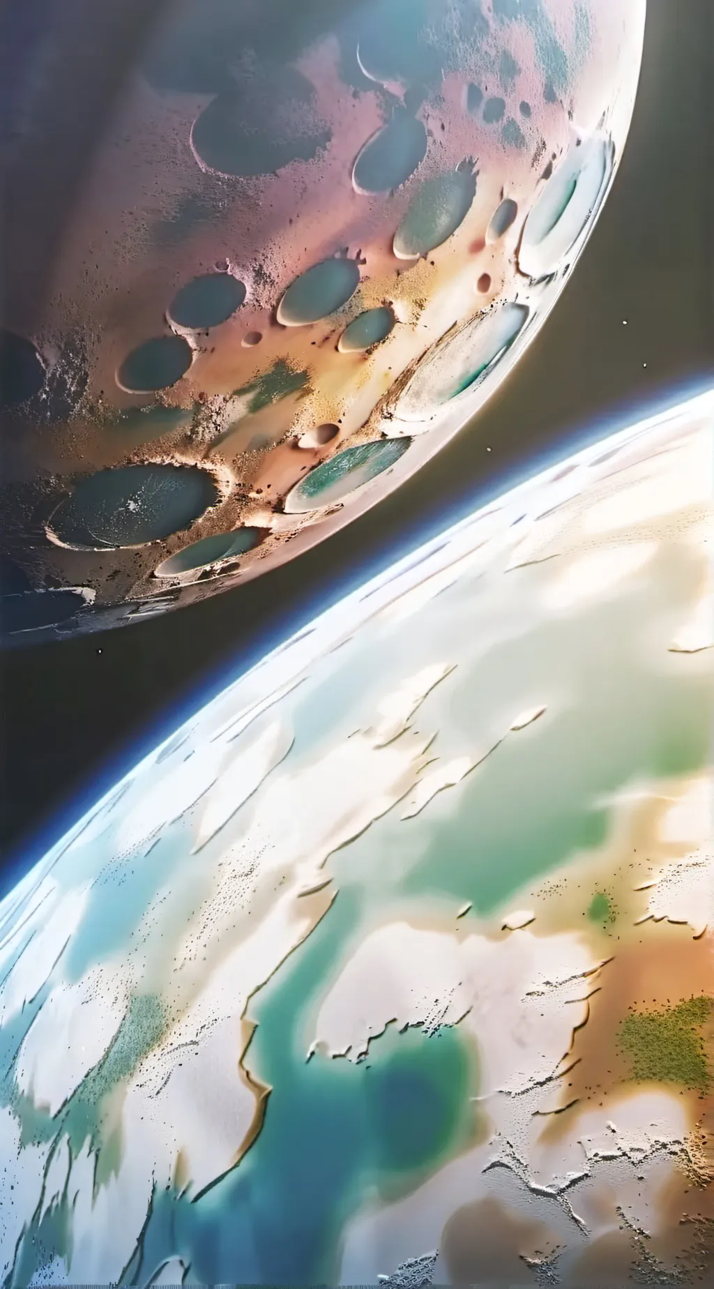 ai character: Universal Earth background