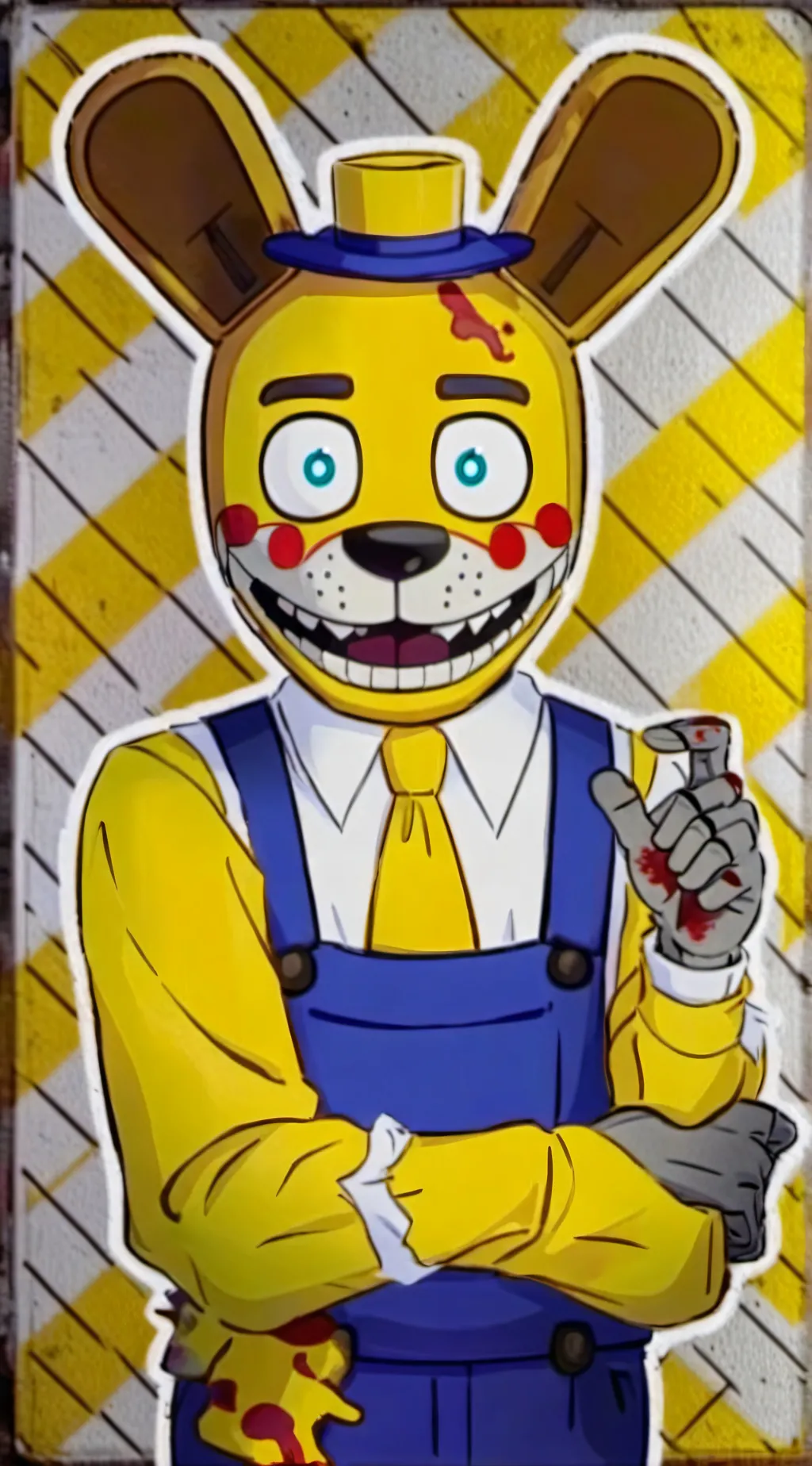 ai character: William Afton   background