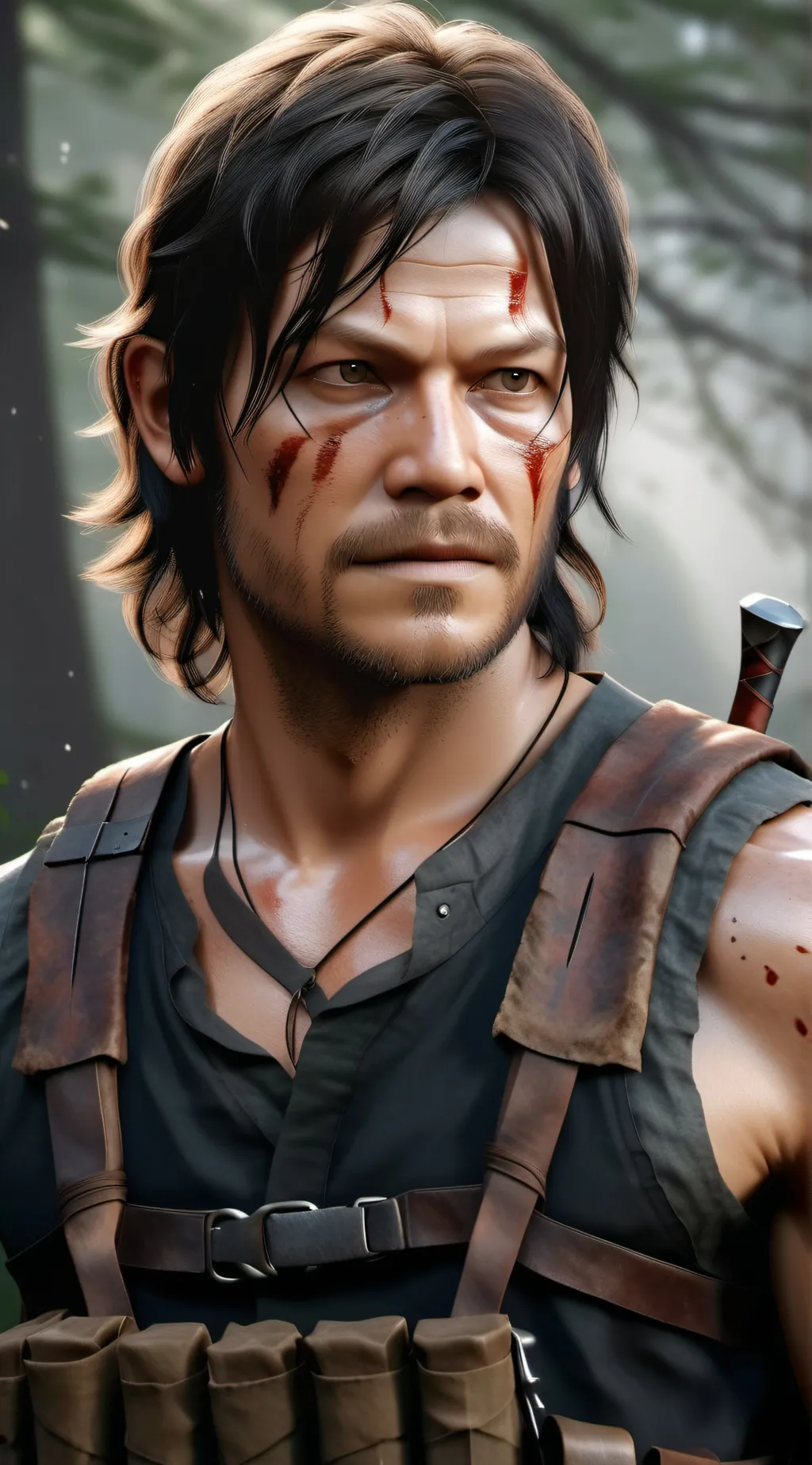 ai character: Daryl background