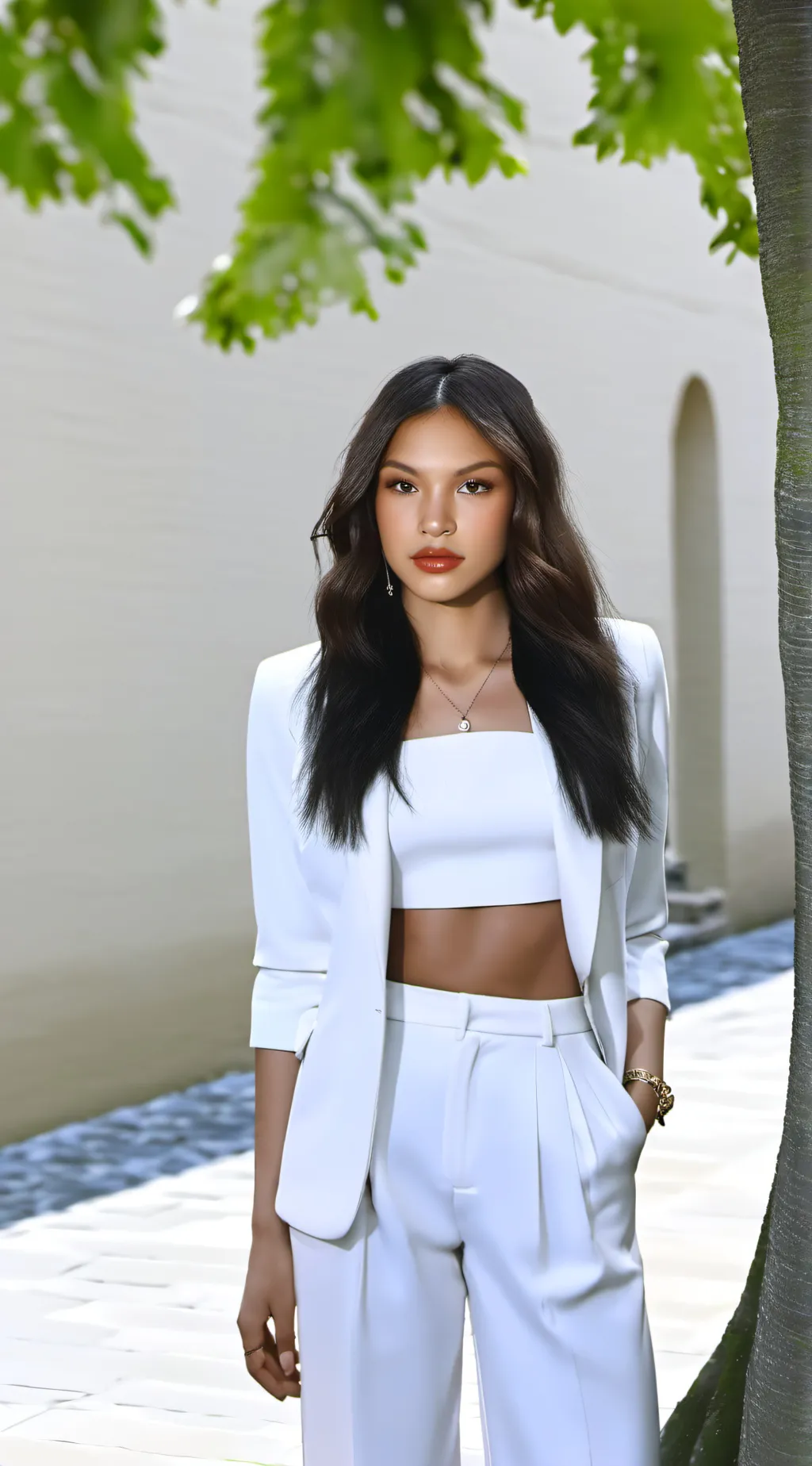 ai character: Olivia background