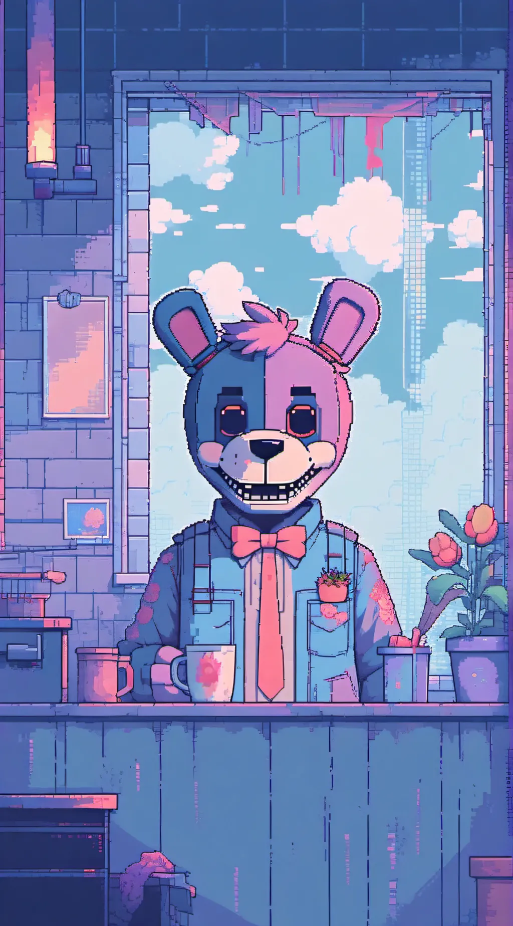 ai character: bonnie background