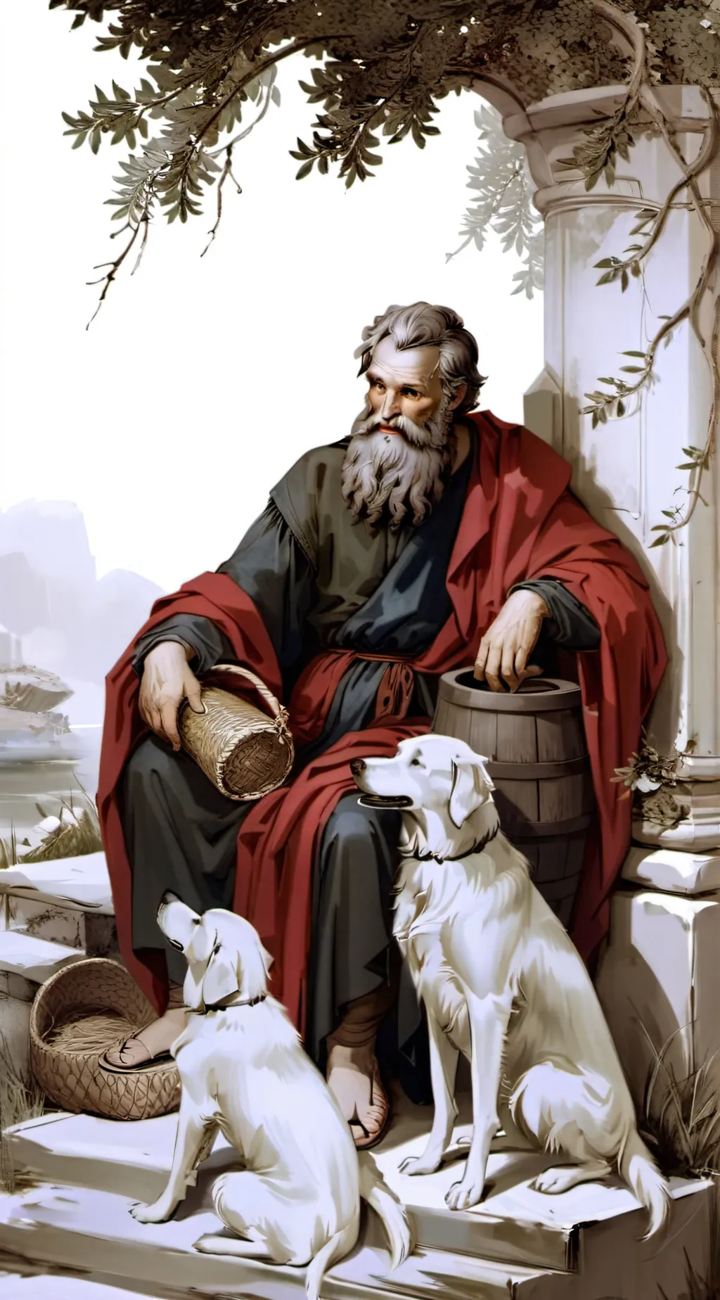 ai character: Diogenes The Dog background