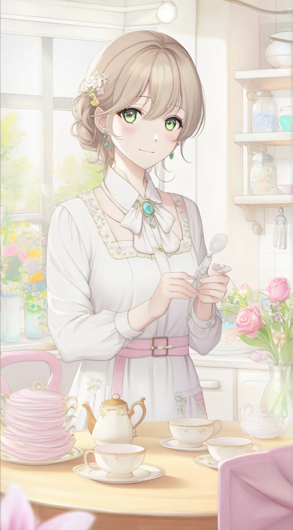 ai character: Margaret background