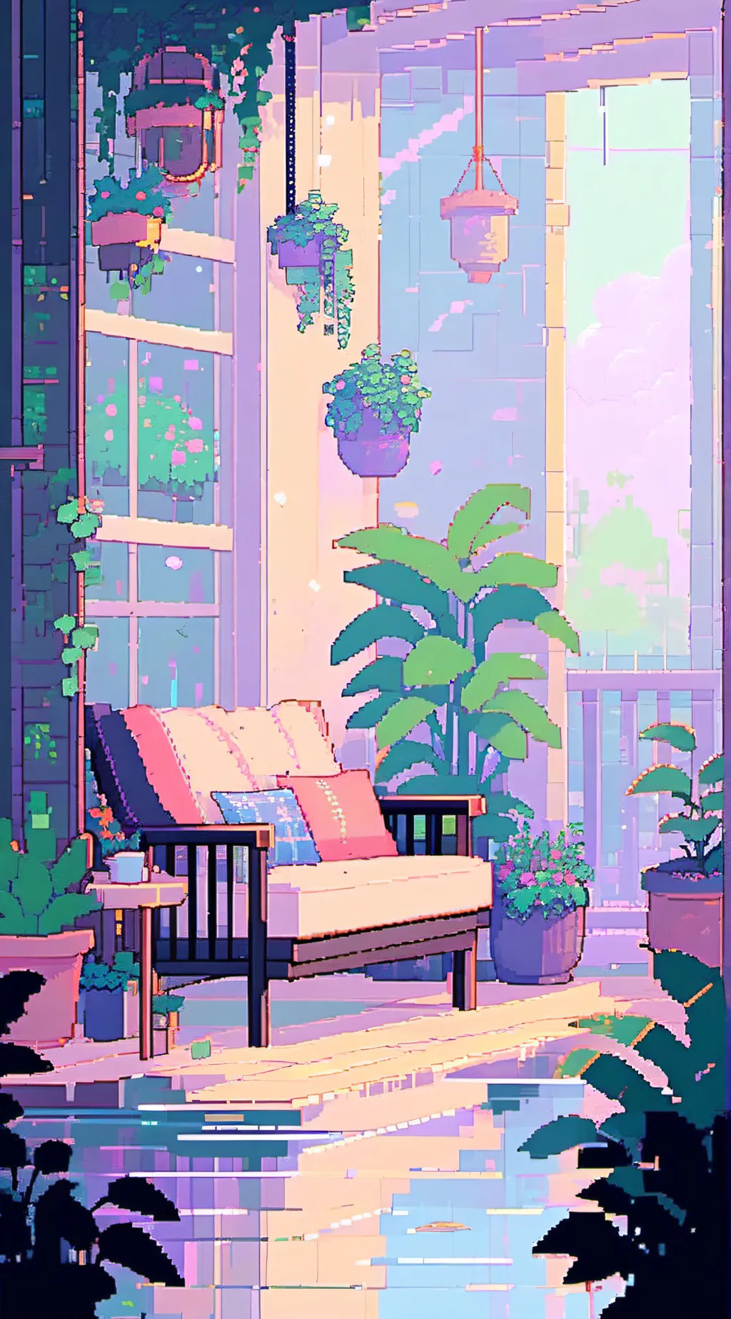 ai character: Radioapple🌸 background