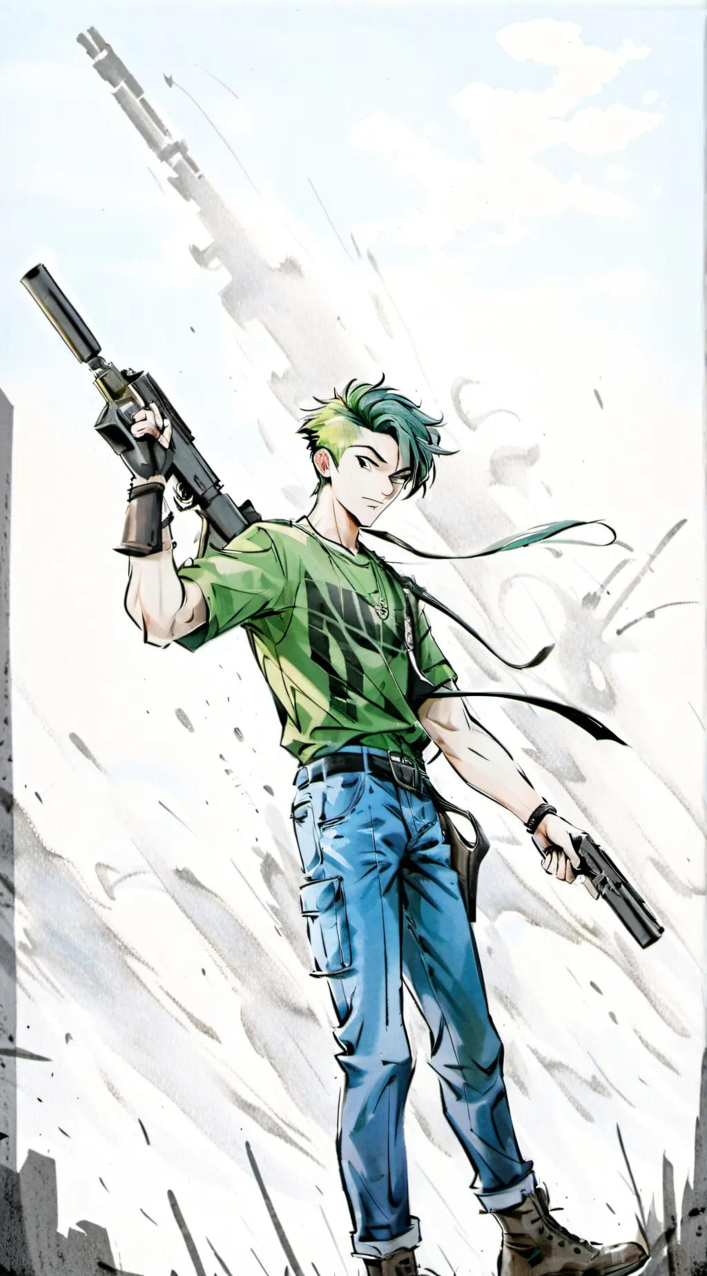 ai character: repeater  background