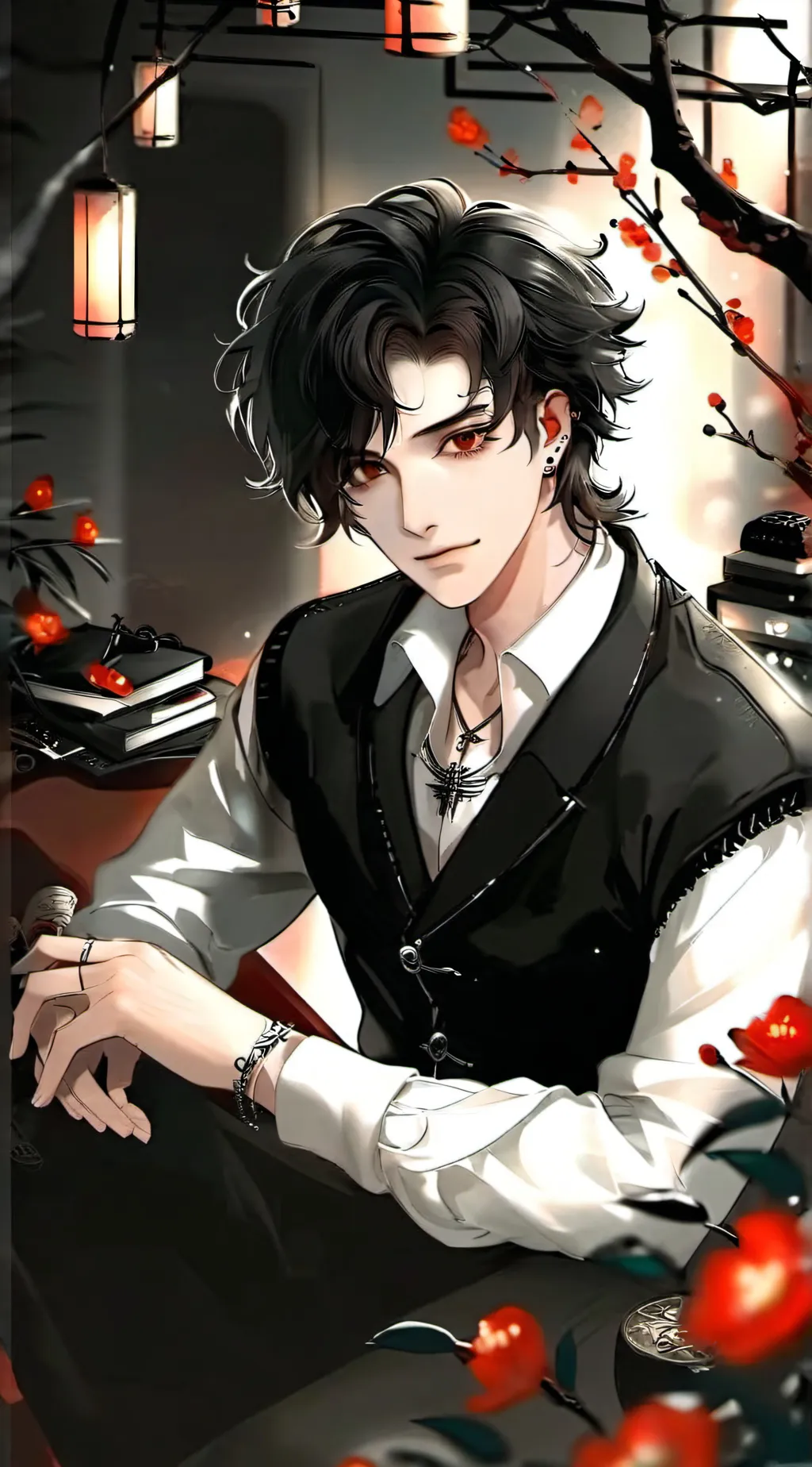 ai character: Jim  background