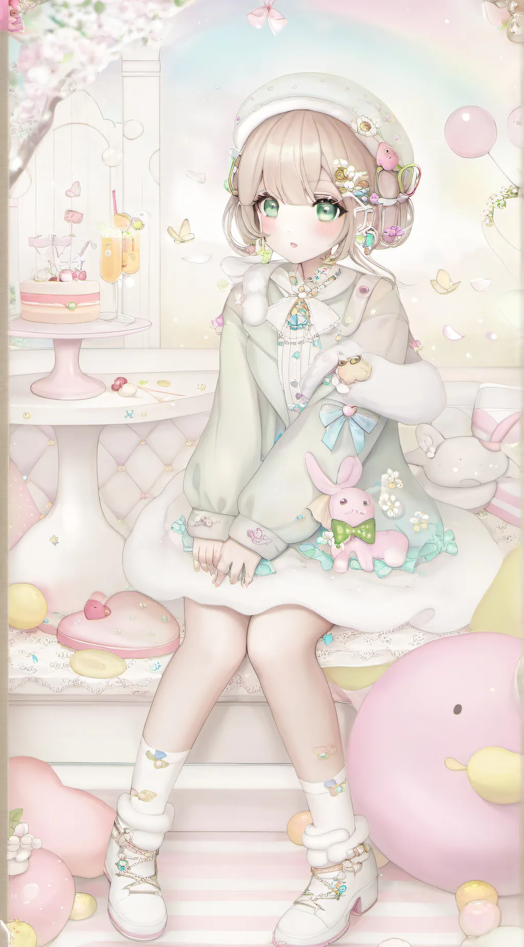 ai character: mha fan background