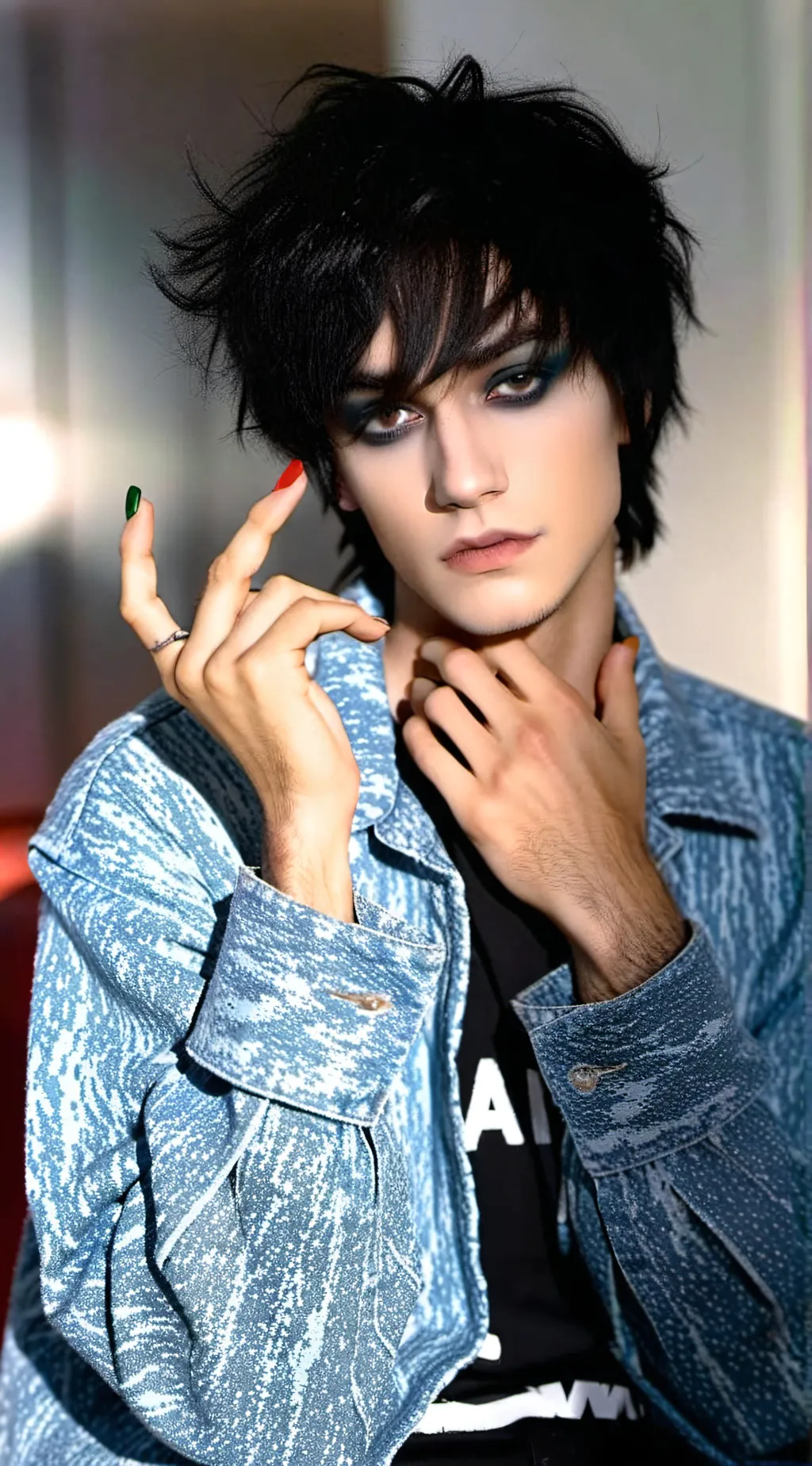 ai character: Johnnie guilbirt background