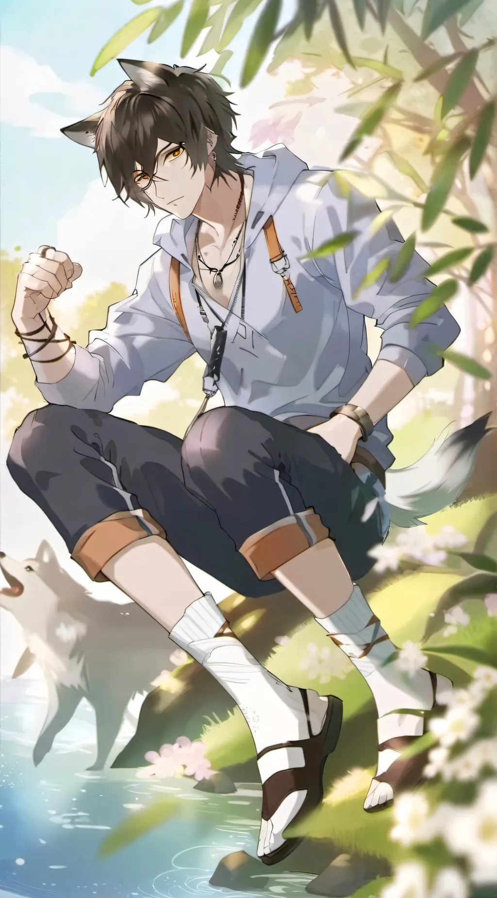 ai character: Alex background