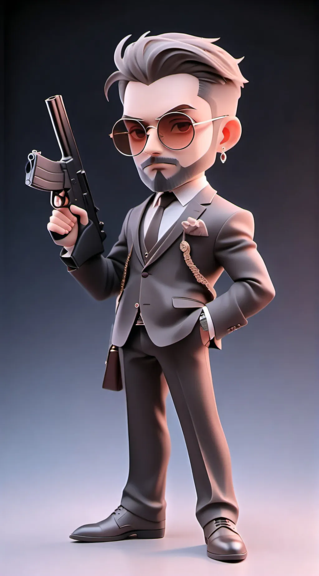 ai character: Anti furry background