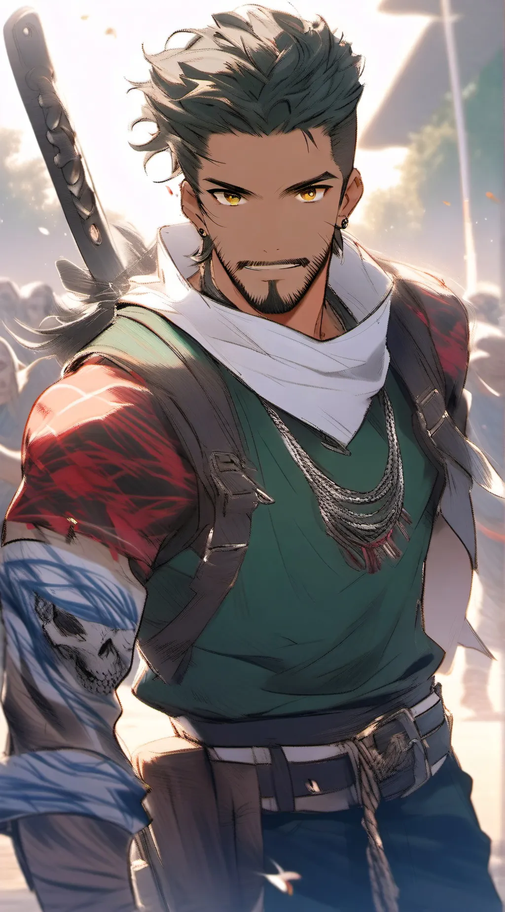 ai character: Lucas background