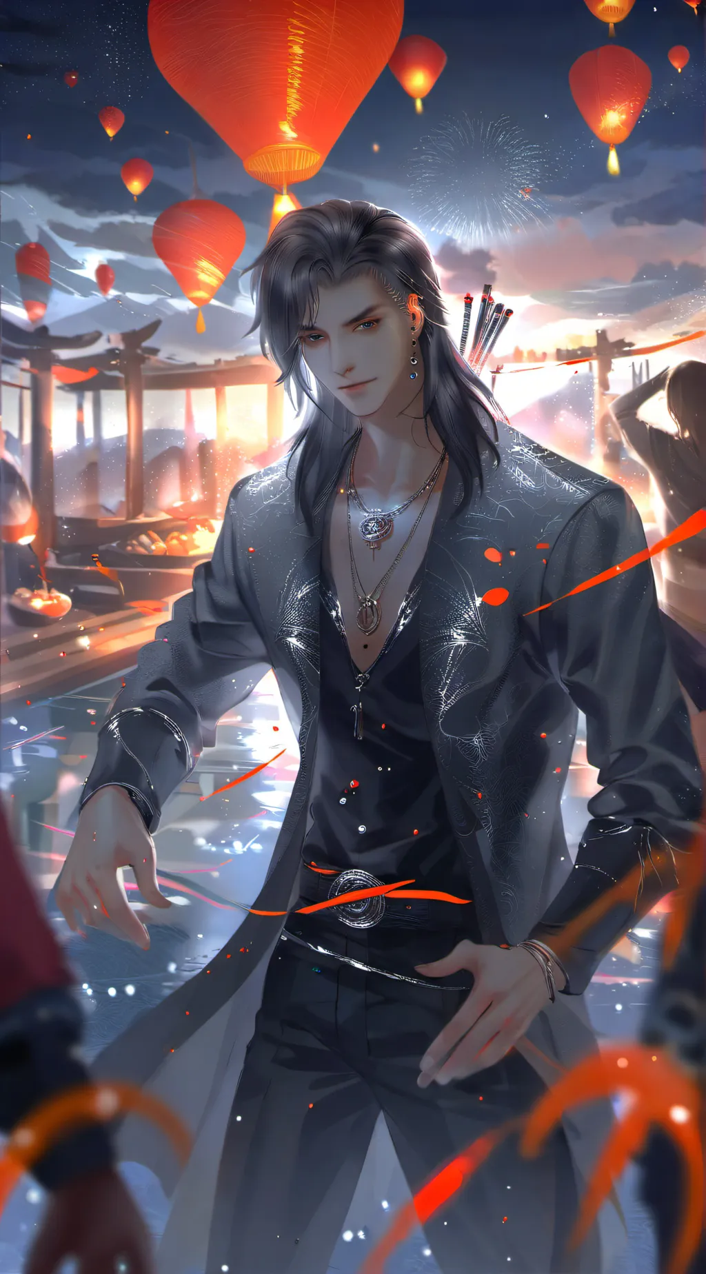 ai character: Jason  background