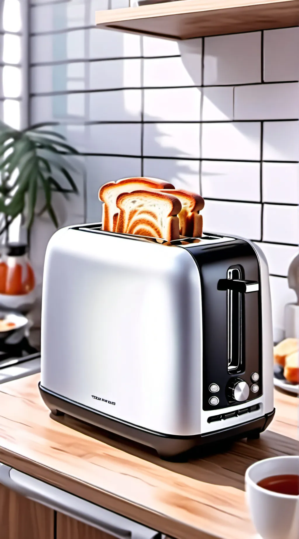 ai character: Miku Meme/Toaster background