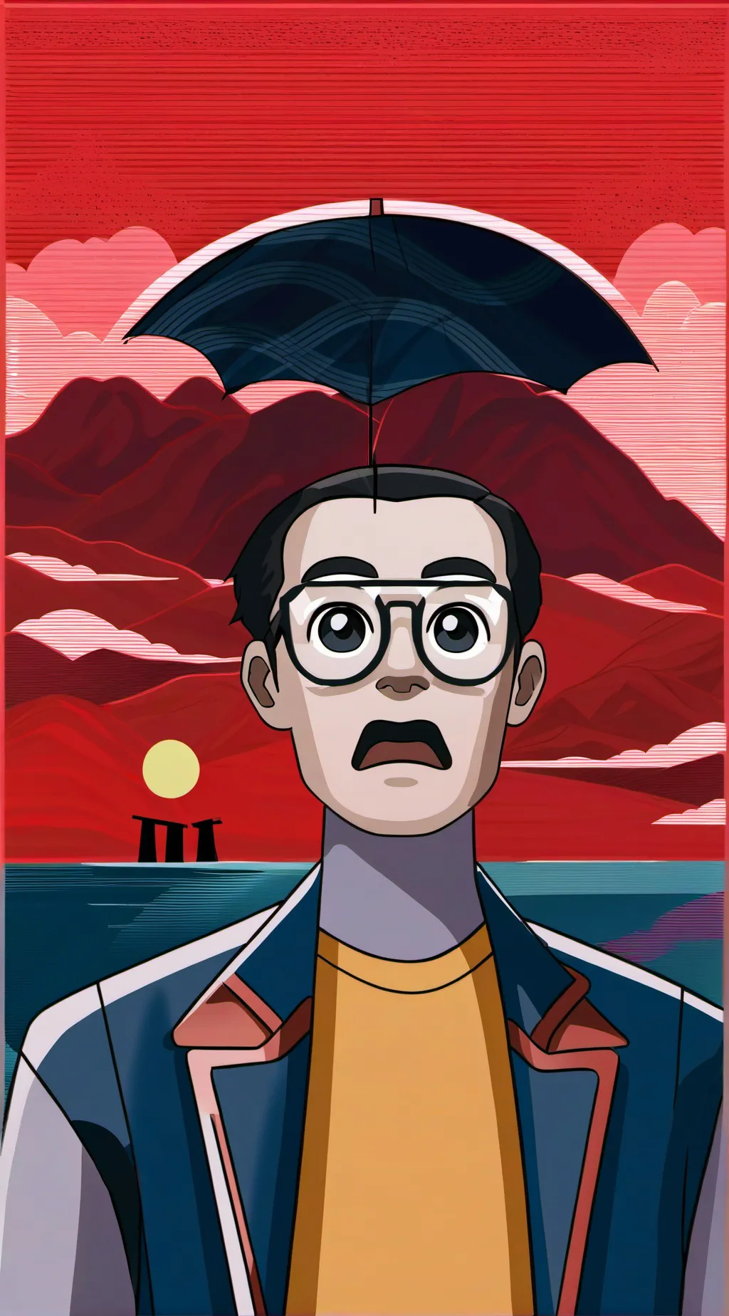 ai character: murder mystery  background