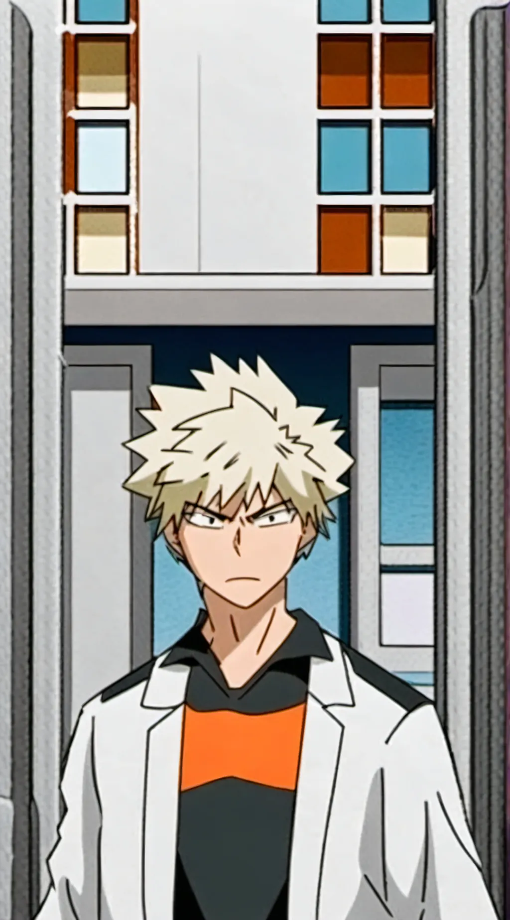 ai character: Mha LOV Meme background