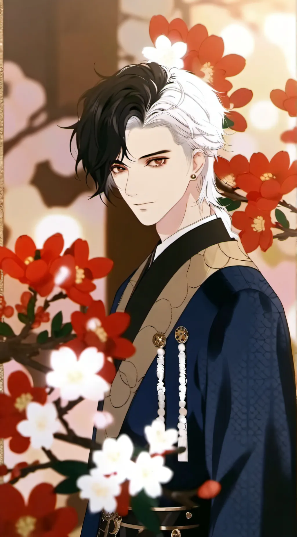 ai character: леон background