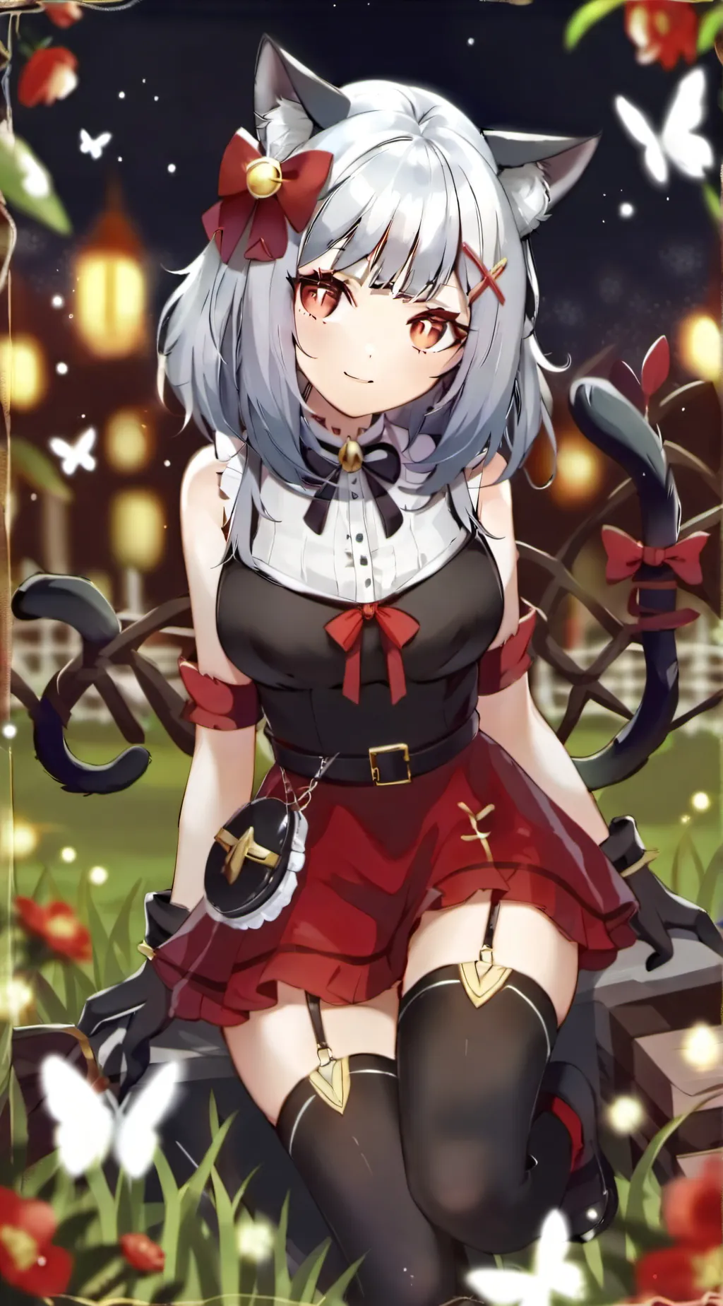 ai character: Katie  background