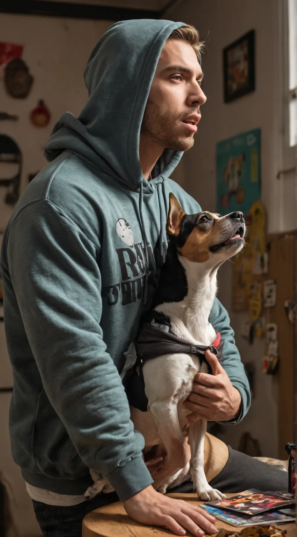 ai character: Hercules the Hydrangea Hound background