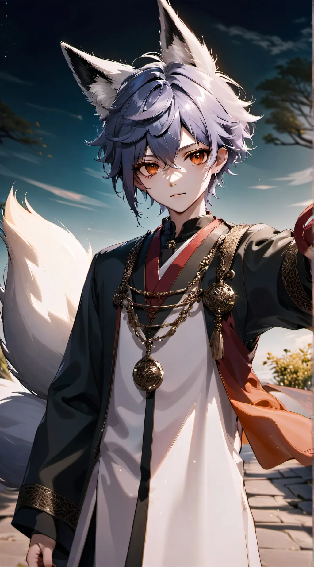 ai character: Sapphire background