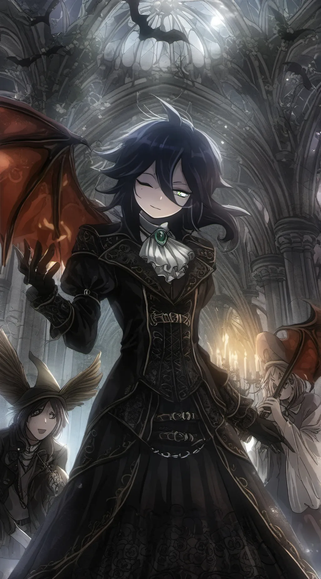 ai character: demone dell'odio background