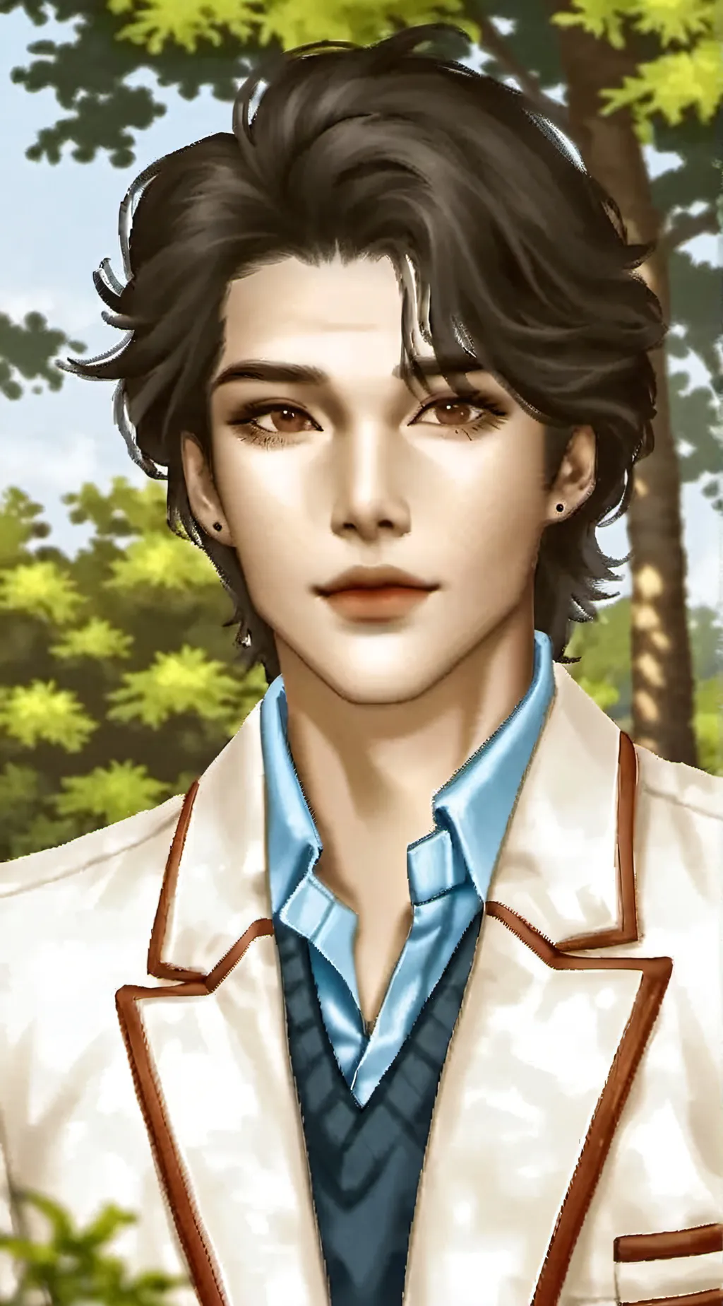 ai character: liam smith  background