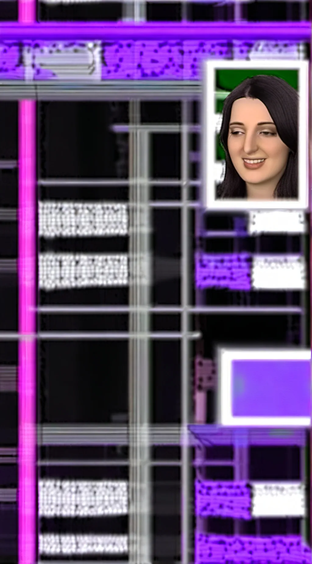 ai character: LaurenZside background