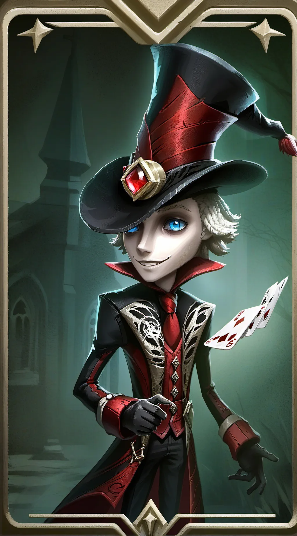 ai character: hunter  background