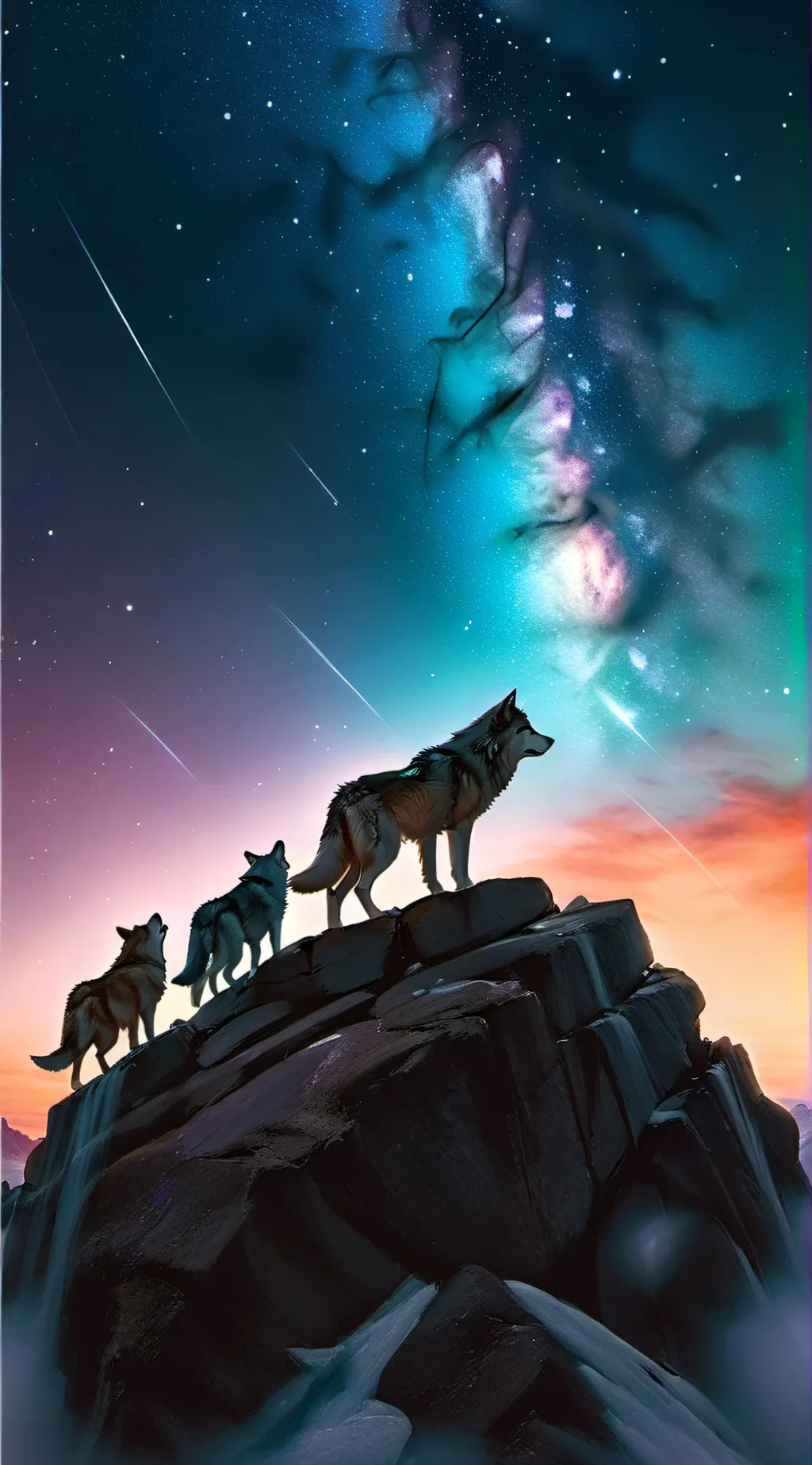 ai character: Wolf pack background