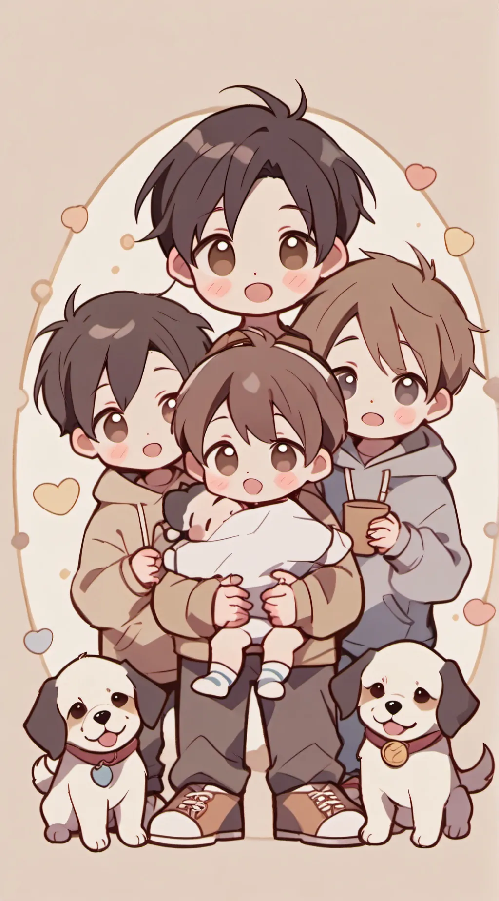 ai character: Baby brothers background