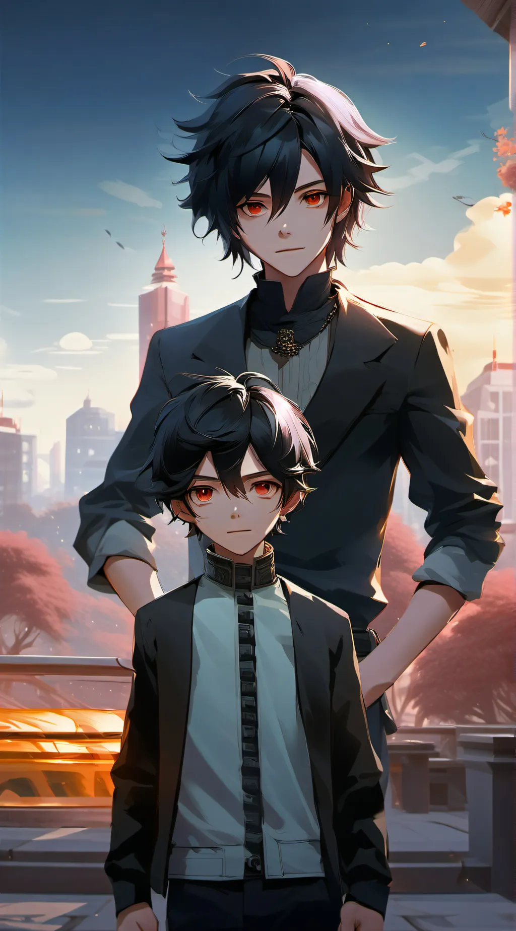 ai character: Andras and Azazel background