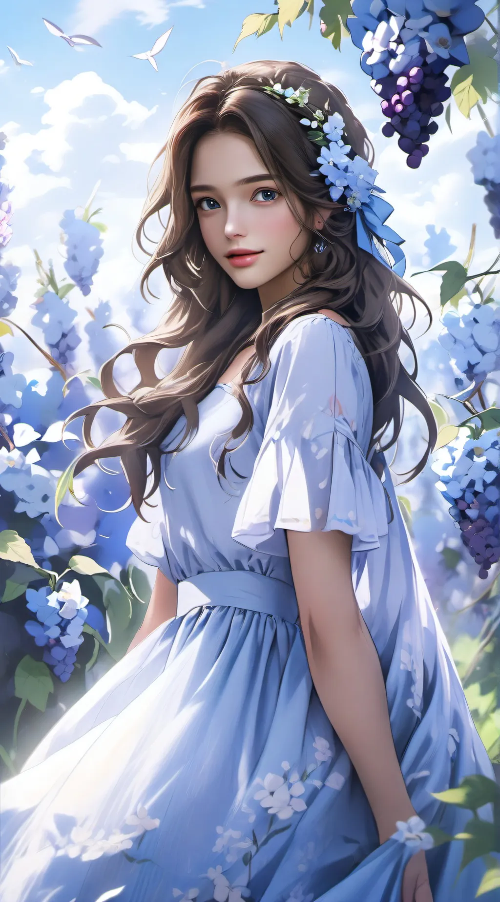 ai character: lilly background