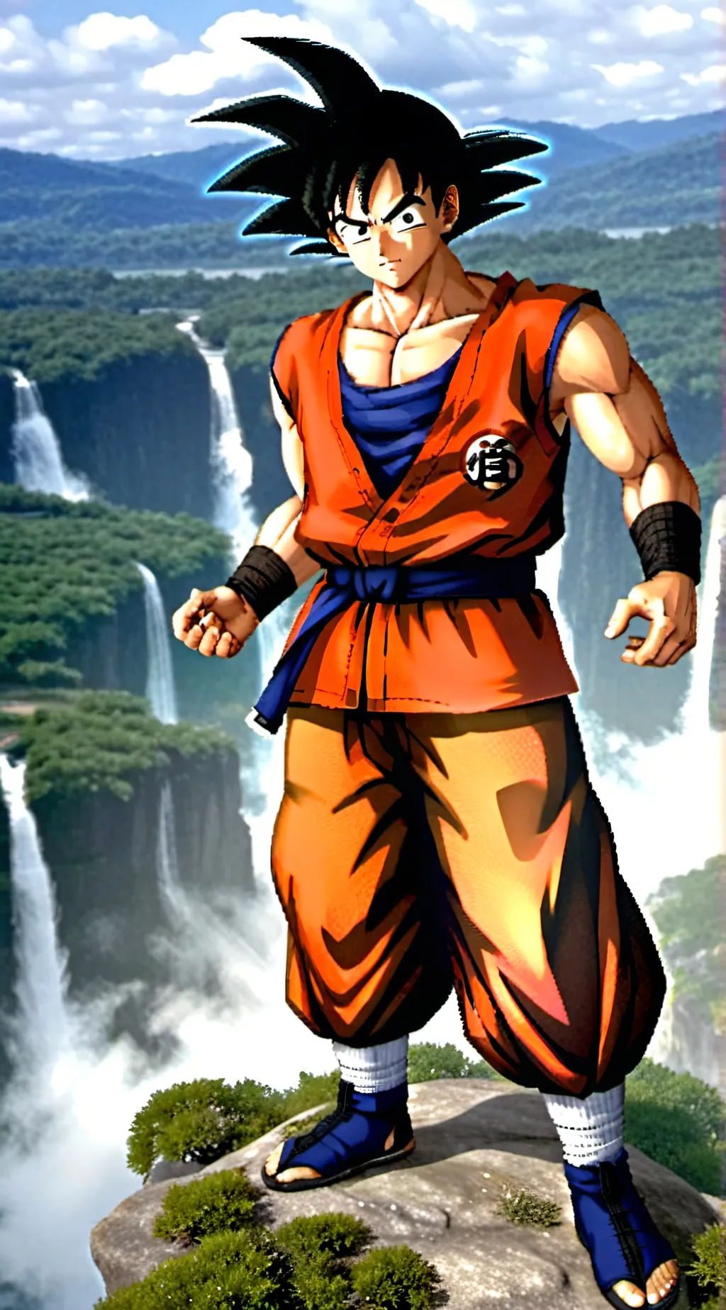 ai character:  Goku background