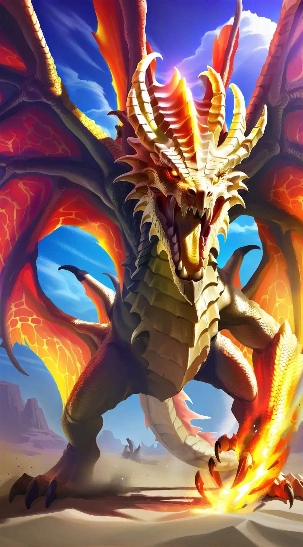 ai character: Rattlesnake background