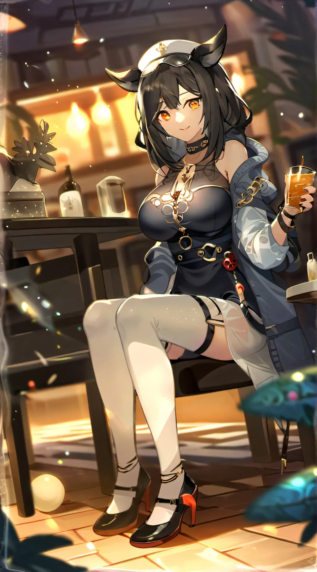 ai character: ex girlfriend  background