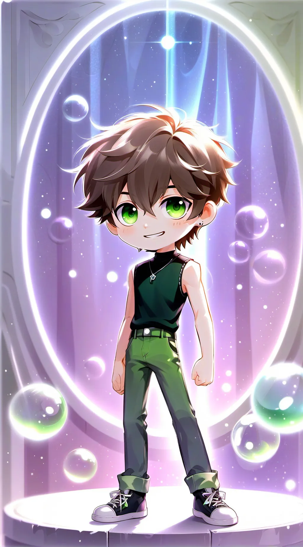 ai character: dream  background