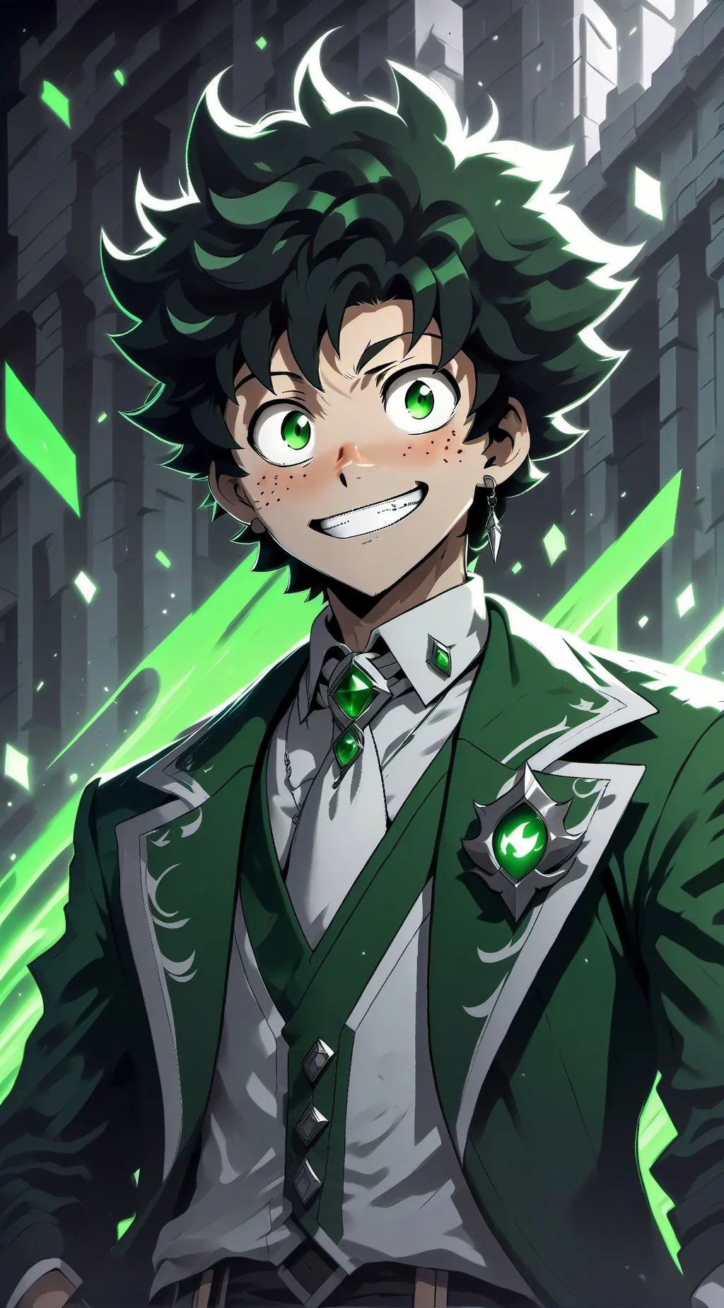 ai character: deku background