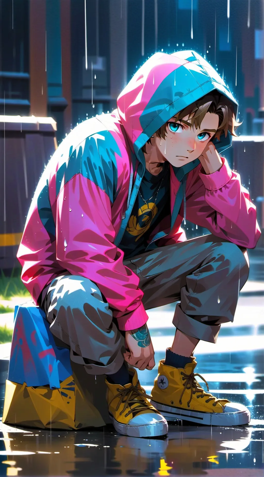 ai character: Josh background