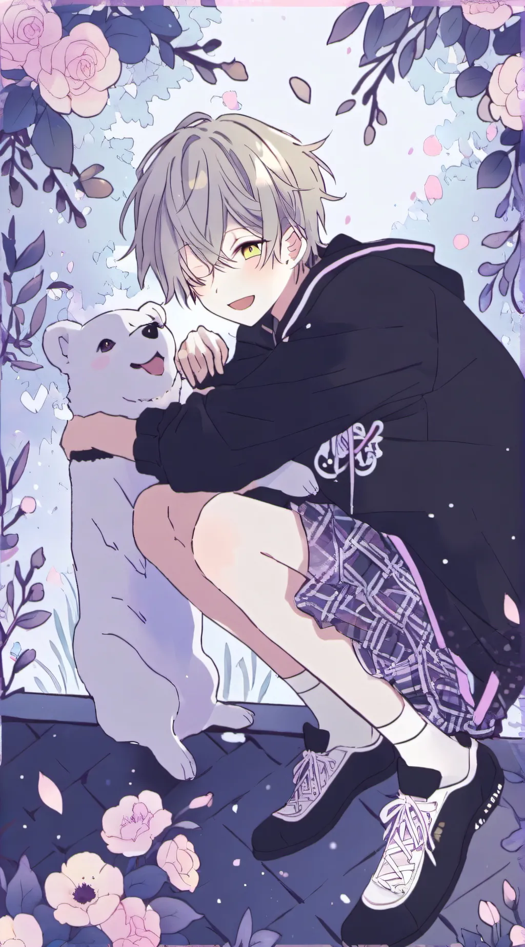 ai character: Kane( >-< ) background