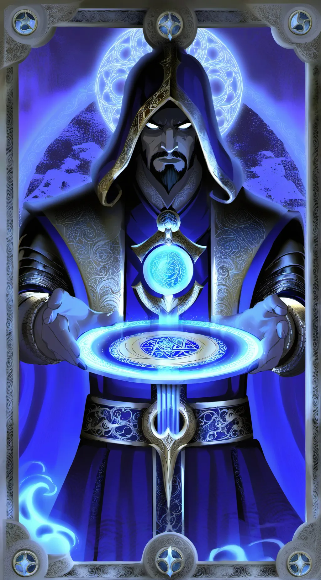 ai character: Johan  background