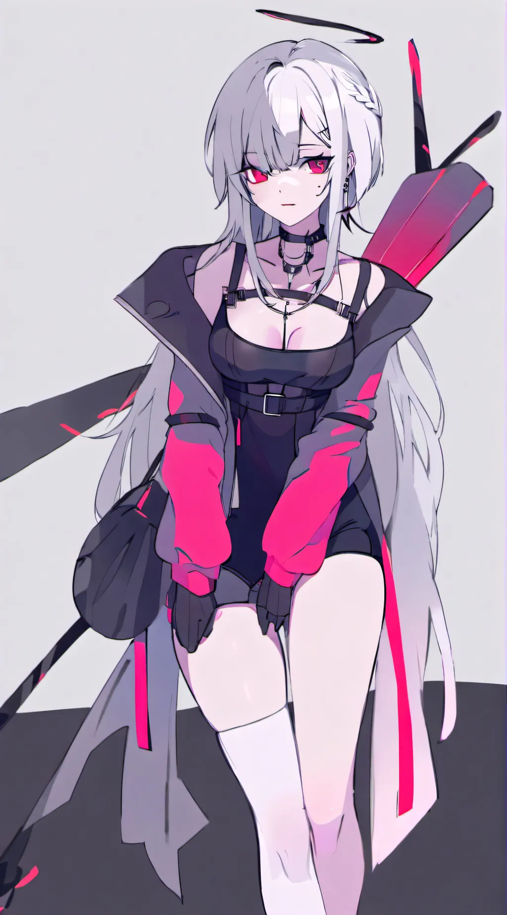 ai character: Aurora background