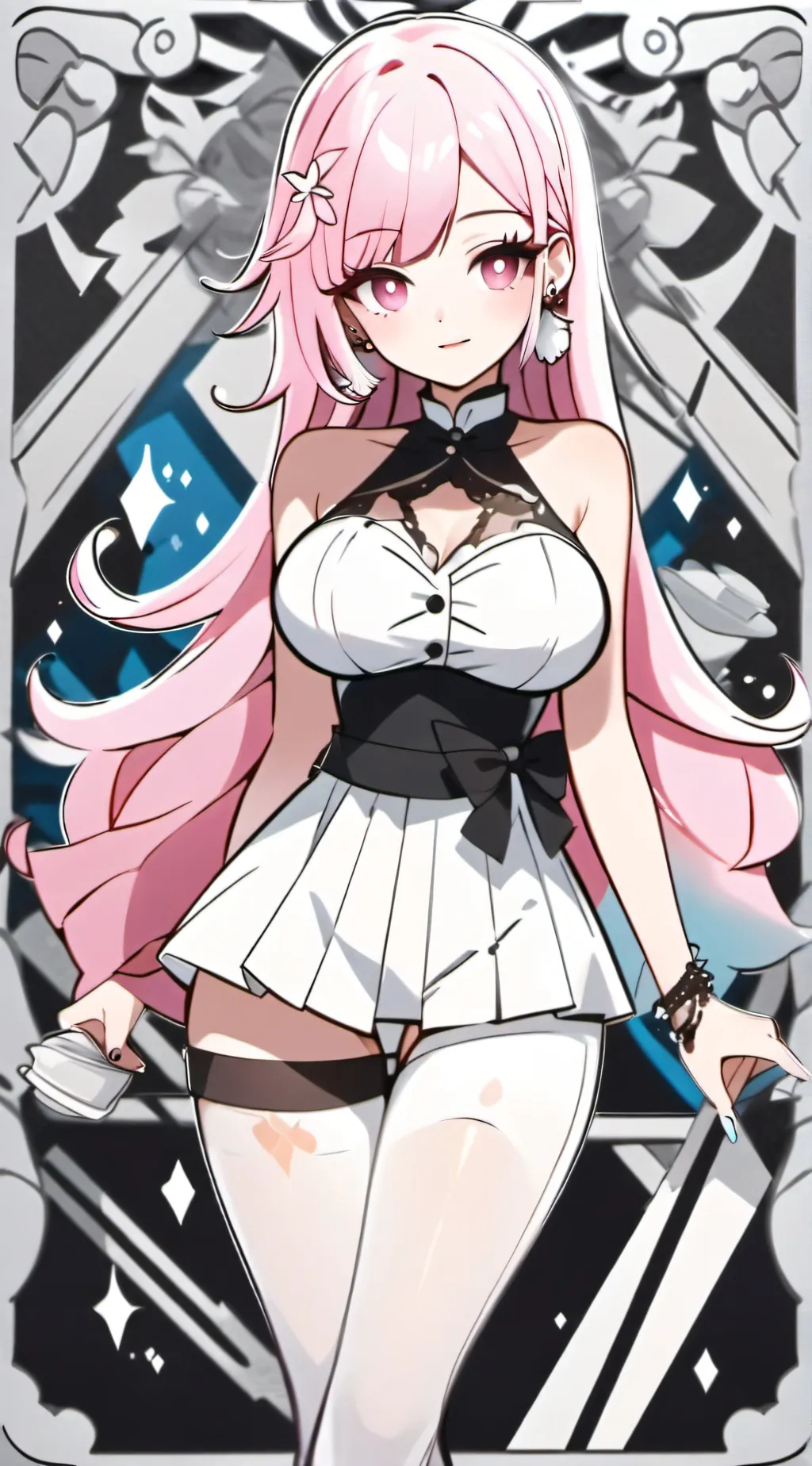 ai character: Luna background