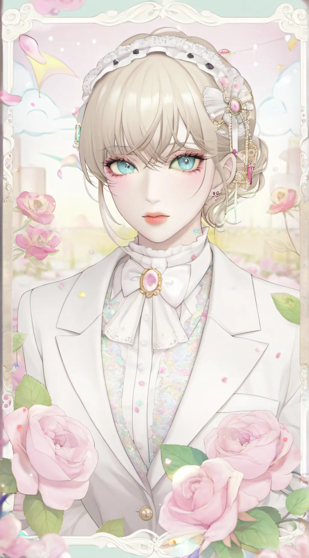 ai character: ~nurse rose~ background